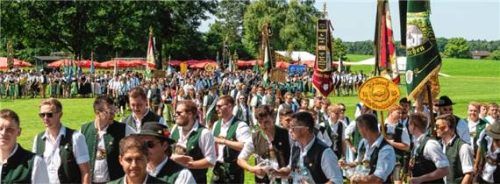 Im Juli feierten mehr als 1.000 Gäste das 15-jährige Bestehen des Rotter Burschenvereins. Foto Klemmer