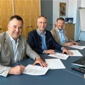 Fernwärmenetz im Aufbau