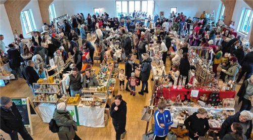 Immer gut besucht: Der Ramerberger Wintermarkt.