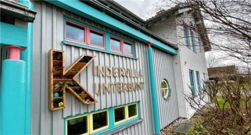 In der Kindervilla Kunterbunt laufen derzeit Sanierungsmaßnahmen.