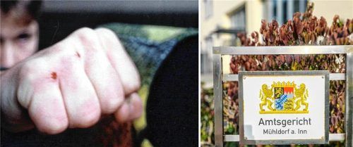 Innerhalb von sechs Wochen soll ein 28-Jähriger 15-mal gegen deutsche Strafgesetze verstoßen haben. Er musste sich jetzt wegen Körperverletzungen, versuchter Brandstiftung, Bedrohung, Sachbeschädigung und Vergehen gegen das Betäubungsmittel- und das Waffengesetz vor dem Amtsgericht Mühldorf verantworten.Fotos  dpa (Symbolbild); re