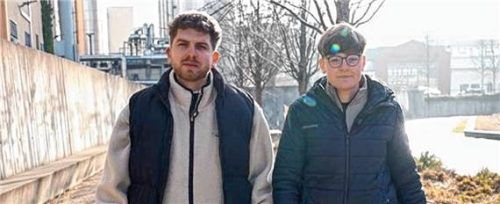 Jonah Werner und Reka Molnar plädieren für kreative und soziale Zwischennutzungen von Leerständen in Rosenheim. Foto  SOMA PRODUCTIONS