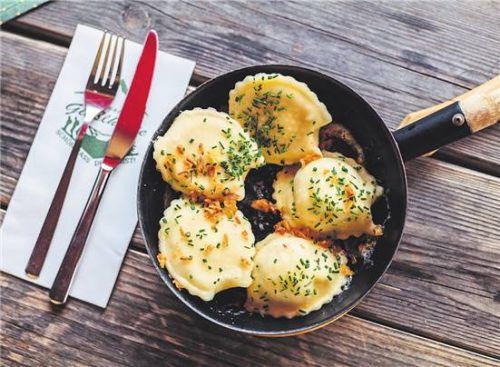 Köstlich: Kärntner Kasnudeln.