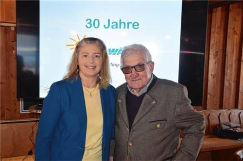 Ludwig Mollner gründete den Ortsverband vor 30 Jahren, heute wird er von Grit Berdel geführt. Fotos Wagner