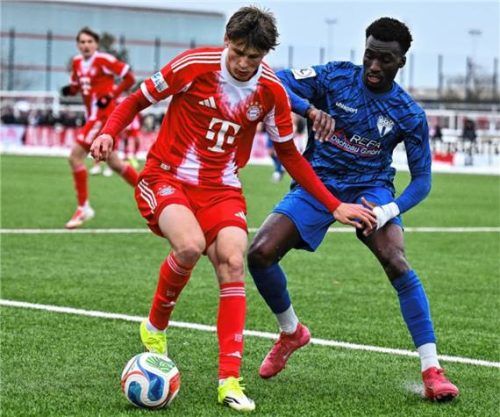 Magnus Dalpiaz spielte am Wochenende noch für den FC Bayern und künftig für Milan Futuro.Foto Imago Images