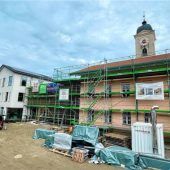 Dorfplatz wird verschönert