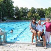 Im Einsatz fürs Waldbad