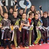 Erfolgreiche Gürtelprüfungen für KTK-Kickboxer