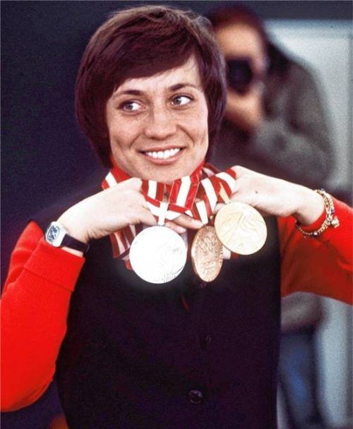 Silber: Skikönigin Rosi Mittermaier.Foto Imago Images