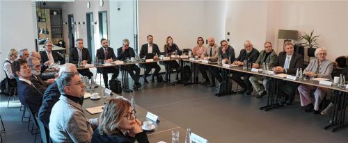 Sitzung des Kuratoriums der Technischen Hochschule in Rosenheim.Foto TH Rosenheim