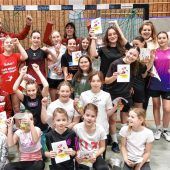 Große Begeisterung beim Handball-Girls-Day