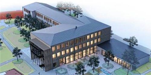 So soll die Schule nach der Sanierung aussehen. Foto Büro Sommersberger, München