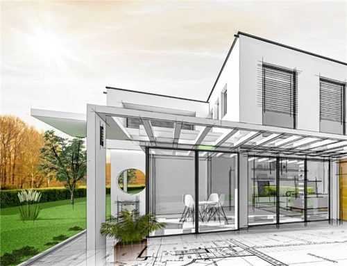 Visualisierungen vom Architekten helfen den Bauherren bei der Planung.