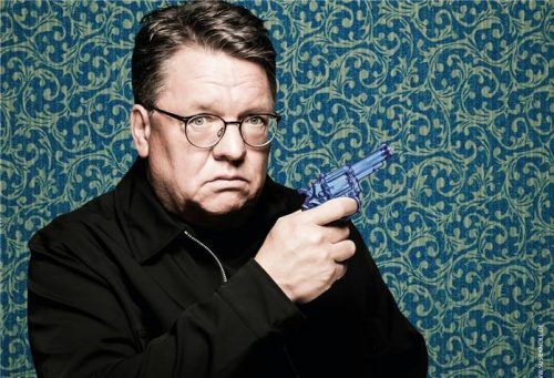 Wieder auf der Bühne zu Gast: Helmut Schleich. Foto Schleich/wortlaut