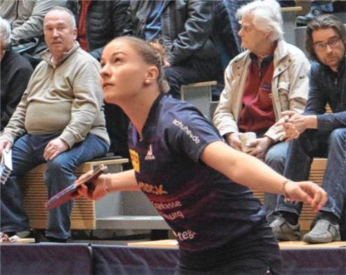 Wo der Weg des ehemaligen Aushängeschilds des SV DJK Kolbermoor, Chantal Mantz, hinführen wird, steht derzeit noch in den Sternen.Foto Gerhard Erlich