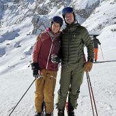 Mit Felix auf der Piste