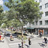 Neue Flaniermeile in der Maxvorstadt