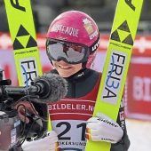 Reisch verbessert Skiflug-Rekord