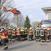 Schwerer Arbeitsunfall  in Unterreit