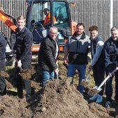 Spatenstich für neues Feuerwehrhaus in Schonstett
