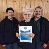 Langjährige Mitglieder geehrt