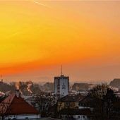 „Sahara“ über der Stadt