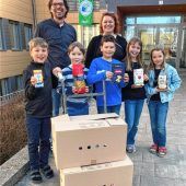 Schulkinder unterstützen die Tafel