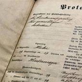 Historische Sitzungsbücher digitalisiert