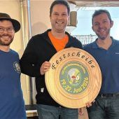 100-Jahr-Scheibe ausgeschossen