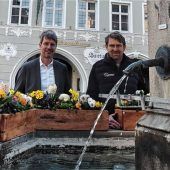 Frühling am Nepomukbrunnen