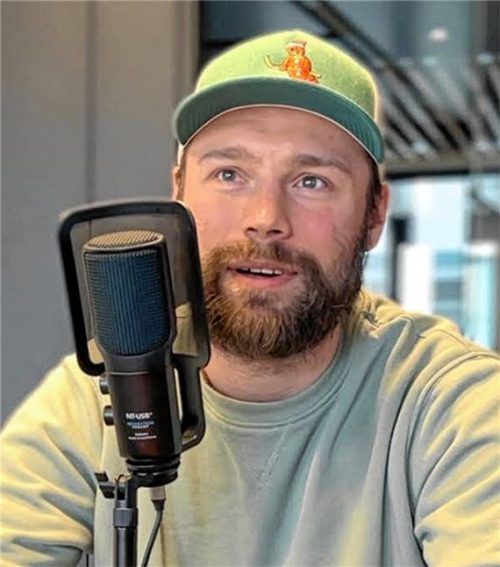 Am Podcast-Mikrofon ist der 30-Jährige in der 98. Folge bereits zum dritten Mal.Foto Marko Aleksic