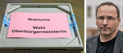 Am Sonntag, 22. März, entscheidet sich, wer Rosenheims Oberbürgermeister wird. Wen man wählen sollte, wenn man keine Präferenzen hat, verrät der Politikwissenschaftler Dr. Michael Weigl. Foto privat/picture alliance/dpa | Patrick Pleul
