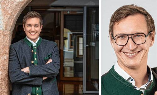 Amtsinhaber Justus Pfeifer (CSU, links) gegen Xaver Utzinger (FW, rechts) – so lautet das Stichwahl-Duell in zwei Wochen in Ruhpolding. Foto Collage OVB