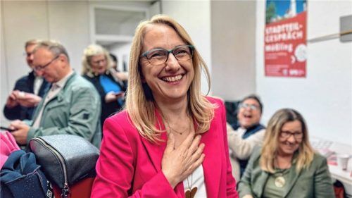 Auch am Tag nach ihrem Wahlerfolg: Claudia Hungerhuber ist noch überwältigt, freut sich aber auf die Aufgabe. Foto  Eschenfelder