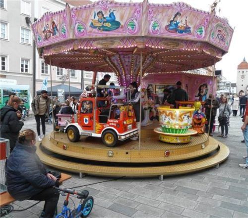 Auch für die kleinen Marktbesucher ist einiges geboten.