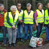 Amphibienzäune in Schnaitsee aufgebaut