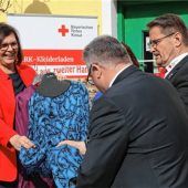 Ilse Aigner wirbt für Second Hand und Nachhaltigkeit in Rosenheim