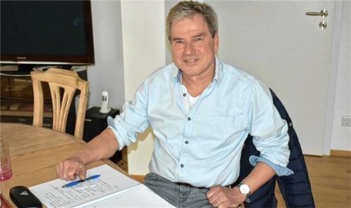 Bürgermeister Thomas Müllinger versprach Bürgernähe und Zusammenarbeit. Foto Wunderlich