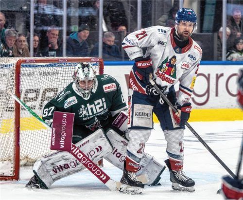 Christopher Kolarz war in dieser DEL2-Hauptrunde ein sicherer Rückhalt für die Starbulls – und weist sogar bessere Statistiken auf als Oskar Autio.Foto Ludwig Schirmer