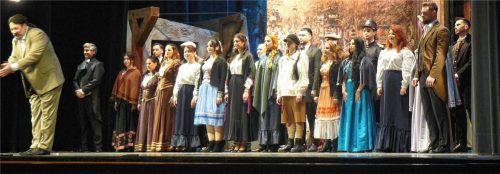 Das Ensemble bot eine überzeugende Leistung.Foto Fischer