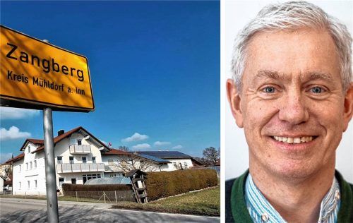 Den neuen Haushalt aufgestellt: Die Gemeinde Zangberg mit Bürgermeister Georg Auer steht finanziell gut da, profitiert in diesem Jahr von enormen Gewerbesteuereinnahmen.Fotos  Enzinger