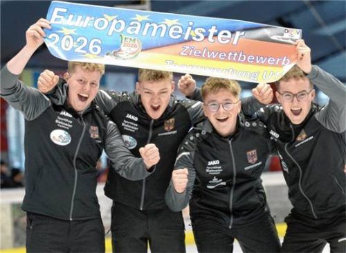 Die deutsche U19-Mannschaft gewann Gold.Foto Kamhuber