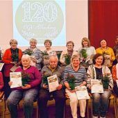 Albachinger Gartler feiern ihr 120-Jähriges