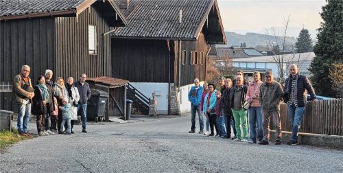 Die Interessengemeinschaft Moorbadstraße formiert sich gegen die Pläne der Gemeinde. Fotos Ammelburger