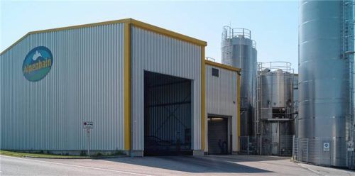 Die Molkerei Alpenhain möchte mit der geplanten Anlage neun Prozent ihres Energiebedarfs selbst erzeugen. Foto Günster