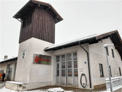 Die neue Unterkunft der Maisenberger Feuerwehr im Bauhof der Gemeinde Engelsberg. Foto Gillitz