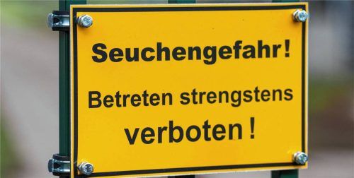 Auch der Mensch kann das Virus einschleppen, deshalb ist vor dem Betreten der Geflügelställe ein Hygienekonzept wichtig. Foto DpA