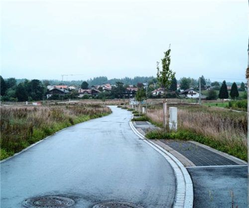 Die Parzellen im Baugebiet „West 5“ stehen kurz vor der Vergabe. Foto Günster
