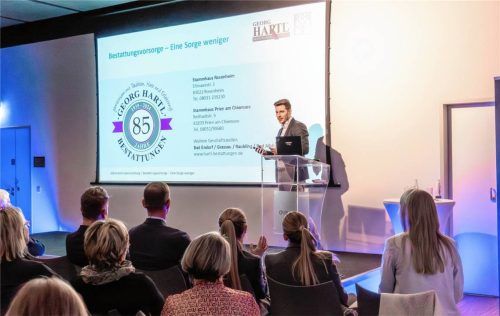 Die persönlichen Vorstellungen liegen bei Bestattungen im Fokus. Georg Hartl informierte über Vorsorge und mehr.