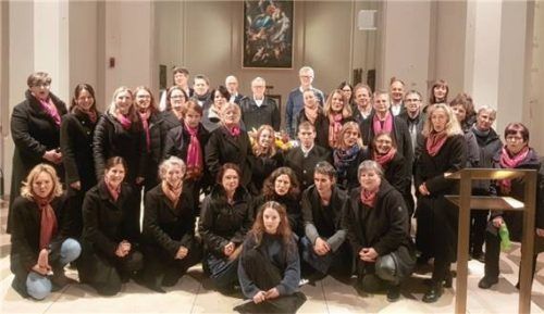 „Die Stimmlagen“ überzeugten bei ihren Konzerten.Foto Egger